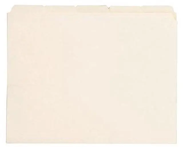 Alt view image 4 of 7 - Business Source File Folder 1/5-Cut Tab 3/4" Exp. 11 Pt. Ltr 100/BX Manila 43567