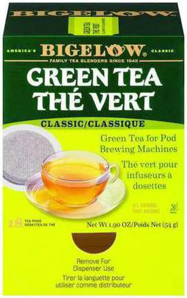 Alt view image 4 of 12 - Bigelow Green Tea Pods 1.90 oz 18/Box 007906