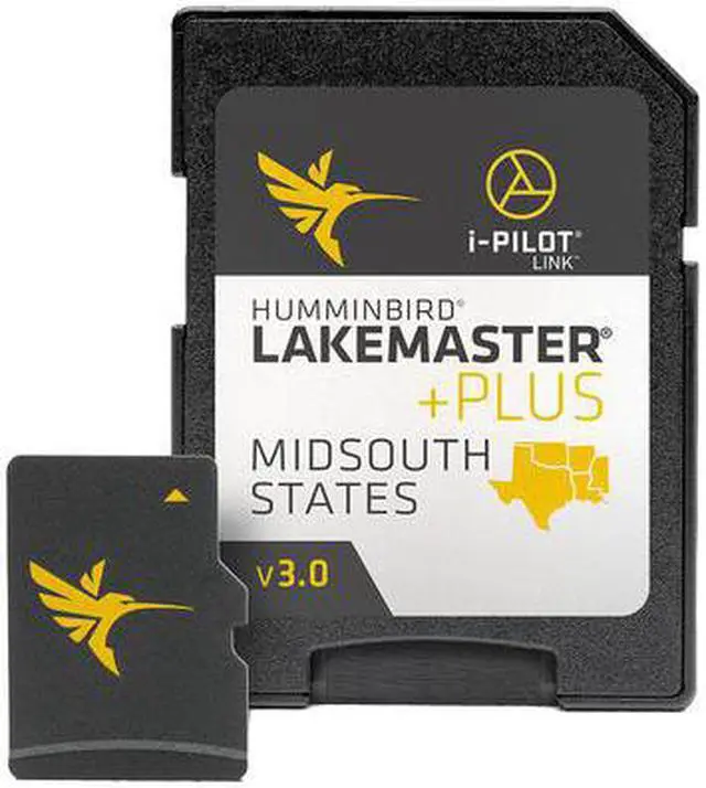 Alt view image 4 of 6 - Humminbird HB Chart- Midsouth Plus V3 HB CHART- MIDSOUTH PLUS v3