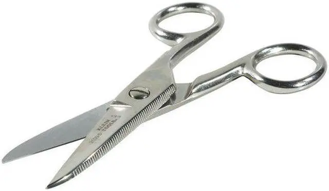 Alt view image 7 of 12 - KLEIN TOOLS 2100-5 Electricians Scissors,5-1/4 In. L