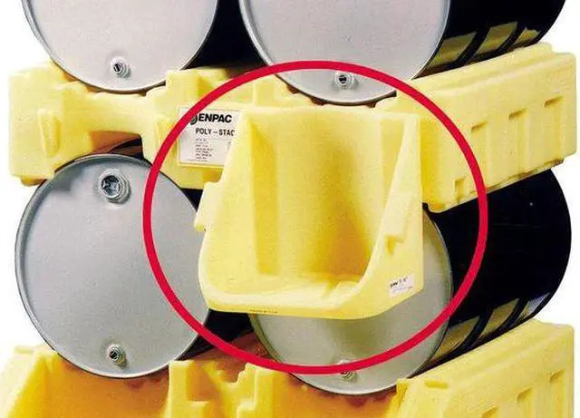 Alt view image 2 of 8 - ENPAC 6003-YE Drum Stacker Shelf,17 In. L,22 In. W