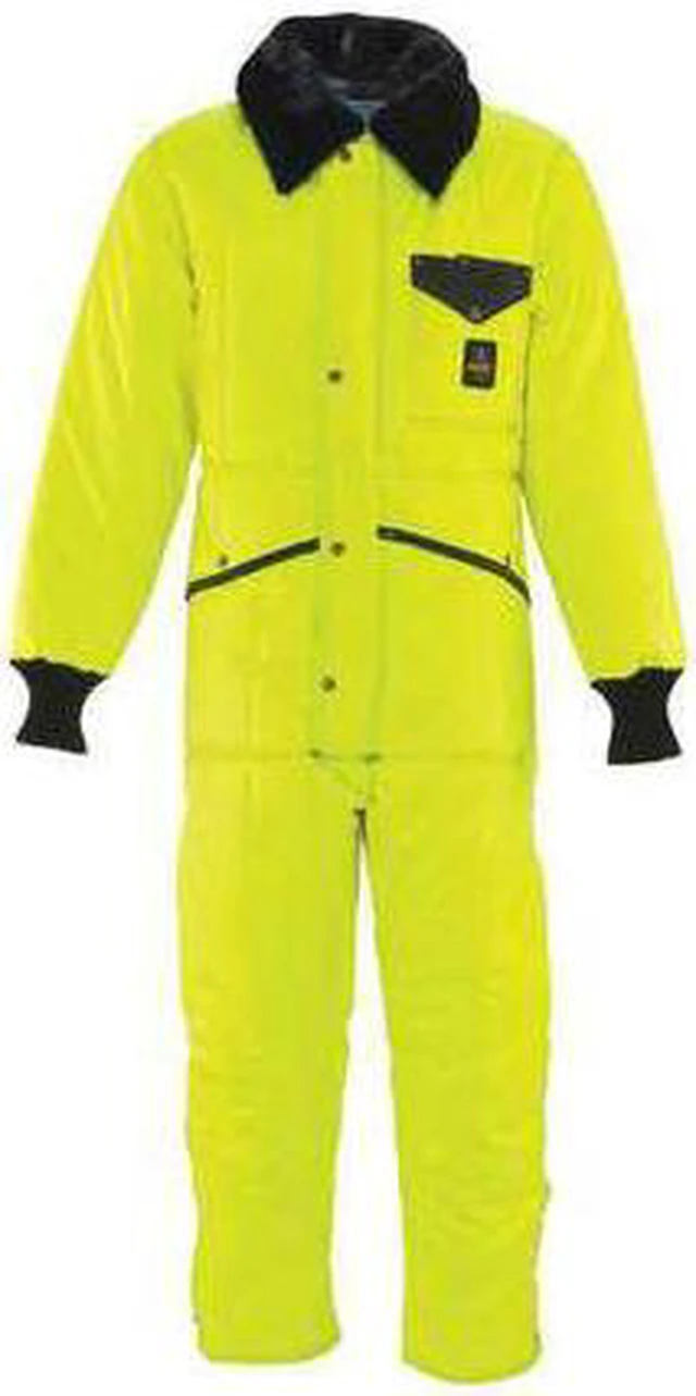 Main image of REFRIGIWEAR 0344RHVL4XLL2 Hi Vis Iron-Tuff Hi-Vis Coverall, Nylon, 11.25 oz
