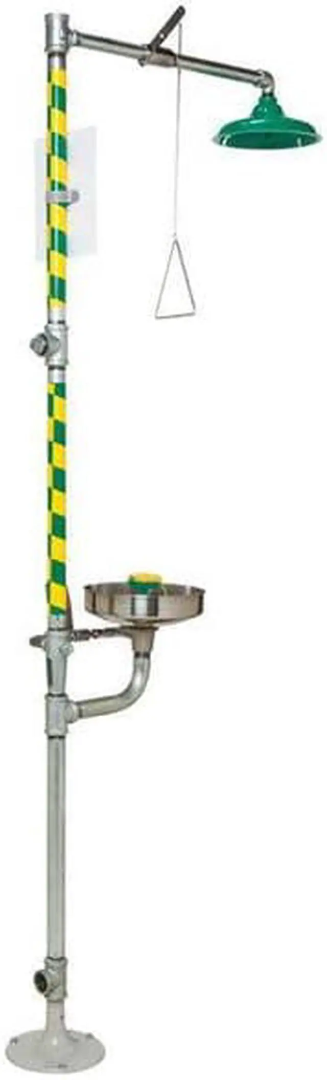 Alt view image 8 of 9 - HAWS 8300-8309 Eyewash and Shower Station, Stainless Steel Bowl, Includes AXION
