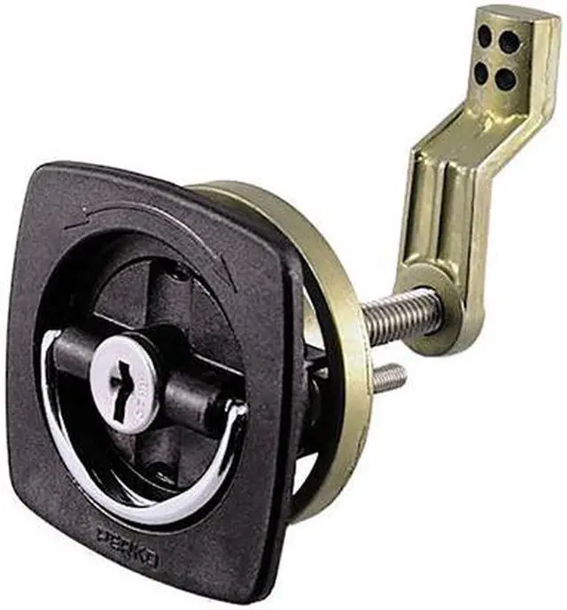 Alt view image 5 of 6 - Perko 0931DP1BLK 2-1/2X2-1/2 BLK FLUSH LATCH