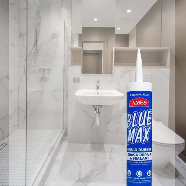 Alt view image 4 of 6 - AMES RESEARCH LABORATORIES BMX10TUBEBE Ames Blue Max Liquid Rubber Caulking -