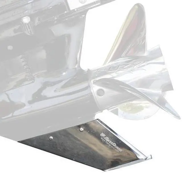 Alt view image 6 of 11 - MEGAWARE SKEGGUARD 27051 SS MERCRUISER