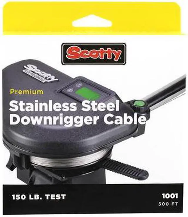Alt view image 8 of 12 - Scotty 2401K High-Performance SS Downrigger Cable - 300 ft.