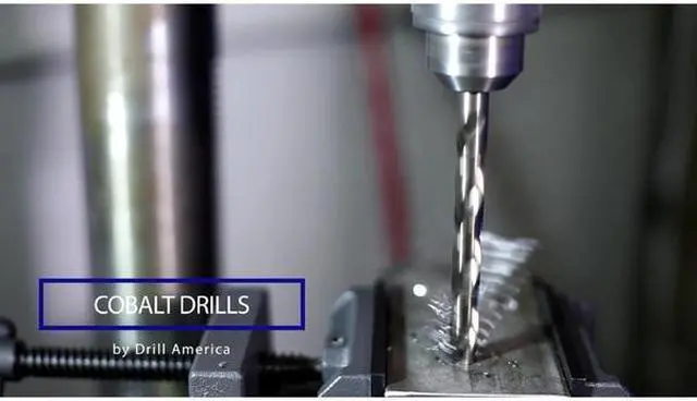 Alt view image 8 of 12 - Drill America DWDTLCO15/16 Cobalt Taper Length Drill Bit, 10-3/4" Overall Length, 6-1/8" Length of Cut, 15/16"