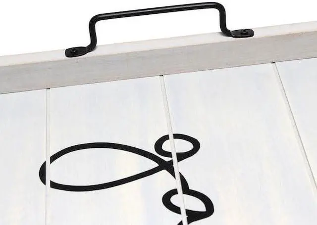 Alt view image 13 of 20 - Elegant Designs Decorative Wood Serving Tray w/ Handles, 15.50" x 12", "Gather" HG2000-GGH