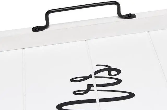 Alt view image 13 of 20 - Elegant Designs Decorative Wood Serving Tray w/ Handles, 15.50" x 12", "Mr. & Mrs." HG2000-WMM