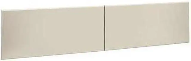 Alt view image 3 of 4 - HON - H387215.L.Q - 38000 Series Hutch Flipper Doors For 72w Open Shelf, 36w x 15h, Light Gray