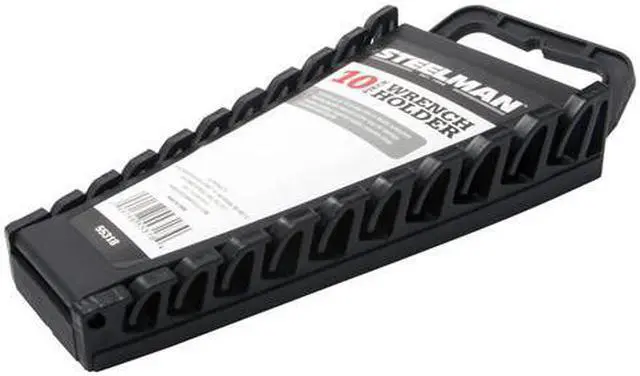 Alt view image 10 of 10 - STEELMAN 55318 Universal 10-Tool Wrench Holder, Black