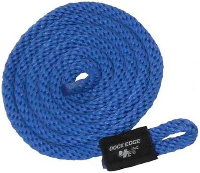 Alt view image 3 of 4 - Set of 2 Blue and Black Outdoor Marine Hardware Accessories Dock Edge Fender Line, 9"
