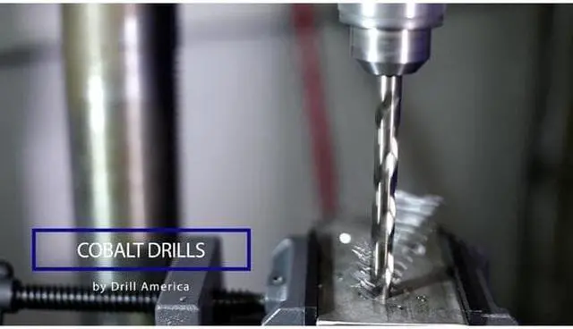 Alt view image 5 of 9 - Drill America DWDTLCO43/64 Cobalt Taper Length Drill Bit, 9-1/4" Overall Length, 5-3/8" Length of Cut, 43/64"