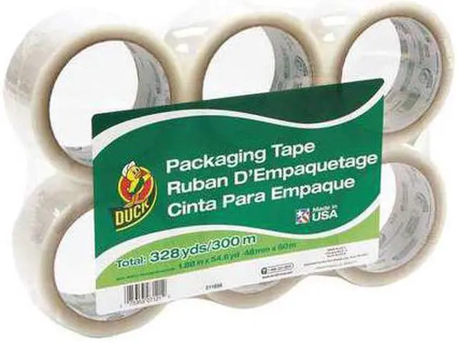 Alt view image 4 of 13 - Commercial Grade Packaging Tape, 3" Core, 1.88" x 55 yds, Clear, 6/Pack