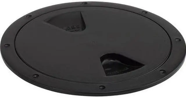 Alt view image 4 of 6 - SEA DOG POLYPROPYENE DECK PLATE BLACK 6"