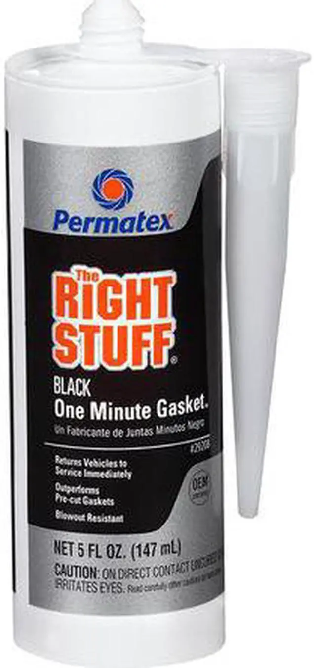 Alt view image 5 of 7 - Permatex 230-29208 The Right Stuff Instantrubber Gasket Maker 5 Oz
