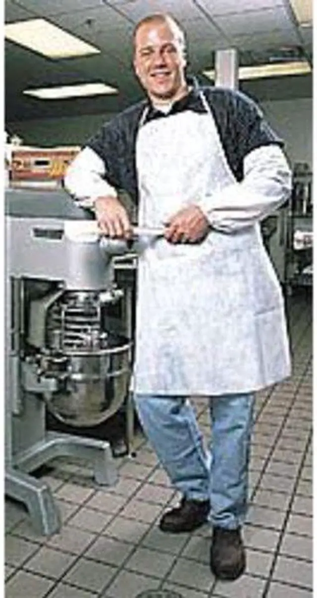 Alt view image 3 of 3 - CELLUCAP 105GRA Disposable Bib Apron,White,XL,PK100