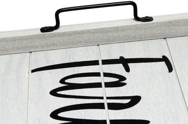 Alt view image 12 of 20 - Elegant Designs Decorative Wood Serving Tray w/ Handles, 15.50" x 12", "Farm Fresh" HG2000-GFF