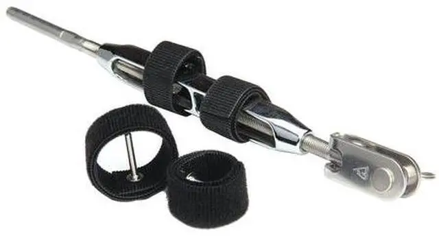 Alt view image 7 of 8 - C. Sherman Johnson Wrap Pins Velcro Pin Locking Devices f/Open Body Turnbuckles 5/16" & 3/8" - 2-Pack