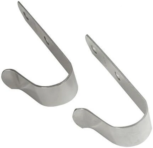 Alt view image 4 of 5 - Whitecap Boat Hook Holder - 304 Stainless Steel - 4-1/4"" x 1"" - Pair
