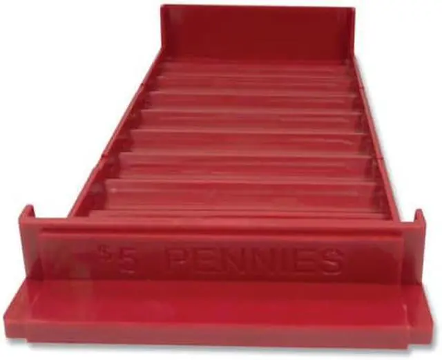 Alt view image 4 of 5 - FLAT TUBULAR COIN WRAP, NICKELS, $2.00, BLUE, 1,000/BOX