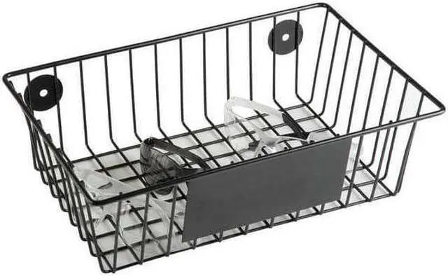 Alt view image 2 of 2 - ZORO SELECT 6GLD0 Eyewear Disp Rack,Tray,Clr,Stl,Wall Mtg