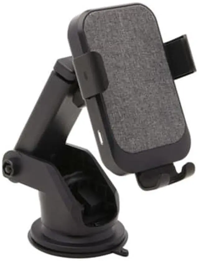 Alt view image 9 of 20 - Tripp Lite Wireless Car Charger 15W USB C w/ Windshield Dash Phone Holder