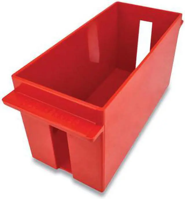 Alt view image 2 of 3 - Extra-Capacity Coin Tray Pennies 1 Compartment Red 560162