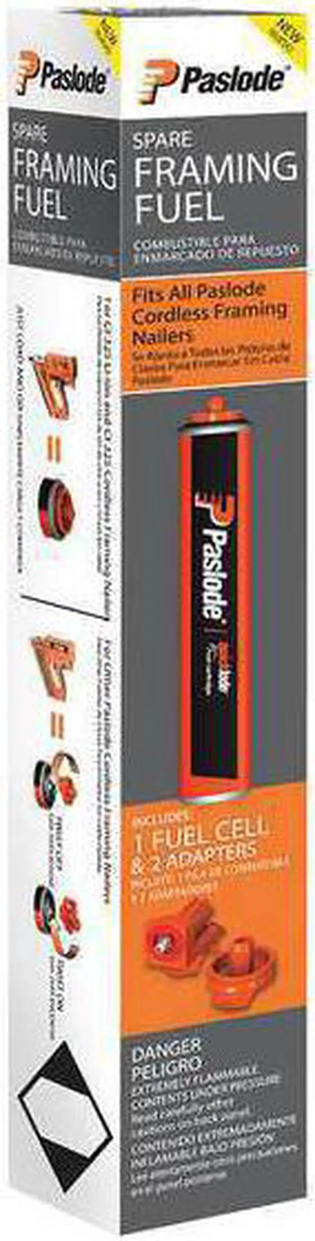 Alt view image 5 of 7 - PASLODE 816008 Framing Tool Fuel Cartridge, For Paslode 19L844, 48PD34, 902600