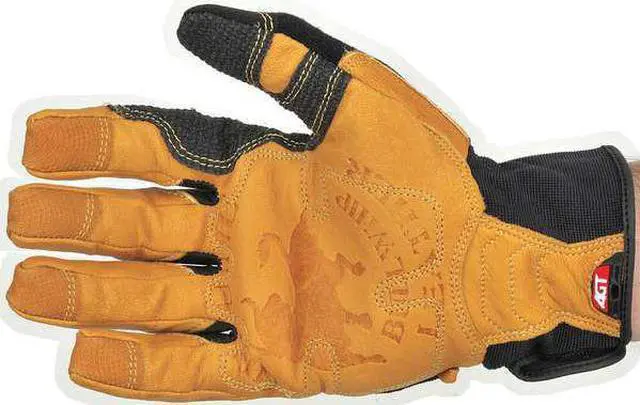 Alt view image 5 of 5 - IRONCLAD PERFORMANCE WEAR RWG2-03-M Ranchworx(R) Mechanics Gloves, Goatskin