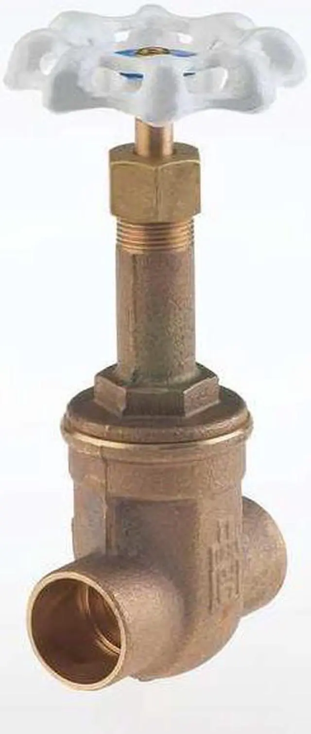 Alt view image 3 of 3 - MILWAUKEE VALVE UP149 1 1/4 Gate Valve,1-1/4 In.,Solder,Bronze