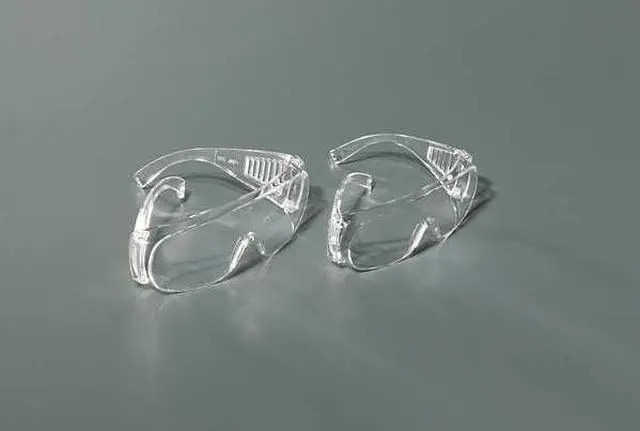 Alt view image 2 of 3 - CONDOR 4VCL9 Safety Glasses, OTG Clear Polycarbonate Lens, Uncoated, 12PK