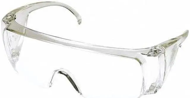 Main image of CONDOR 4JND4 Safety Glasses, Visitor Series, Uncoated Polycarbonate Lens,