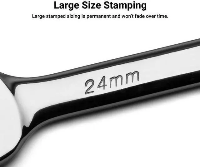 Alt view image 7 of 7 - CAPRI TOOLS CP11330 30 mm Combination Wrench, 12 Point, Metric