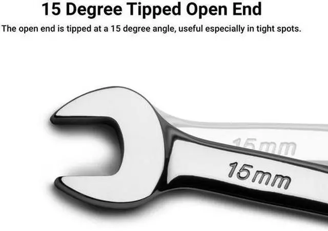 Alt view image 5 of 7 - CAPRI TOOLS CP11330 30 mm Combination Wrench, 12 Point, Metric