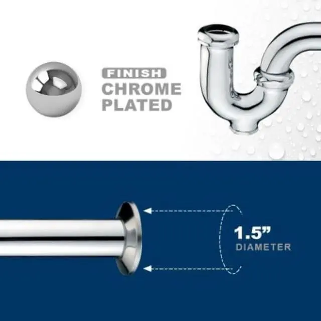 Alt view image 6 of 7 - EVERFLOW 12713 P-Trap with Drain Plug for Tubular Drain Applications, 17GA
