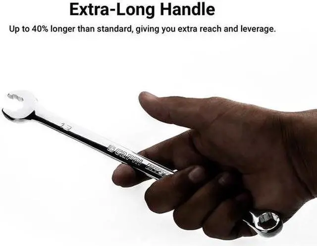 Alt view image 4 of 5 - CAPRI TOOLS CP11750-S516XT WaveDrive Pro 5/16 in Combination Wrench for Regular