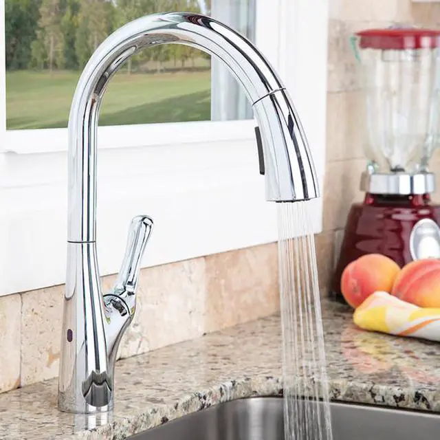 Alt view image 3 of 6 - SPEAKMAN SBS-2142 Chelsea Sensor Pull Down Kitchen Faucet - PC
