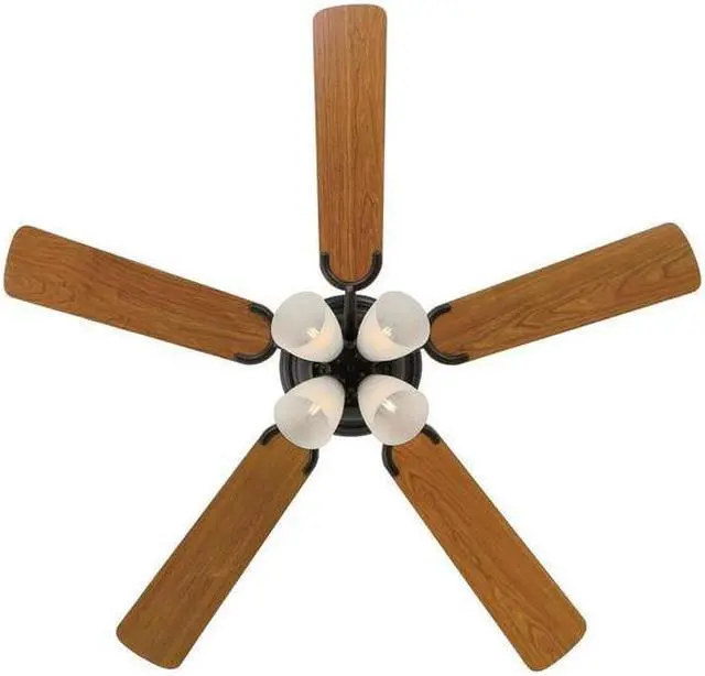 Alt view image 2 of 7 - WESTINGHOUSE 7232100 Contempra IV 52" 5-Blade Bronze Indoor Ceiling Fan