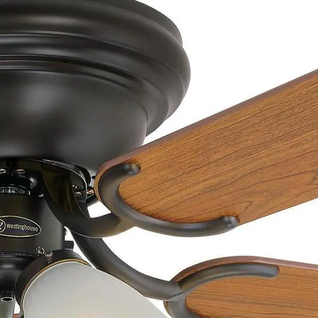 Alt view image 4 of 7 - WESTINGHOUSE 7232100 Contempra IV 52" 5-Blade Bronze Indoor Ceiling Fan