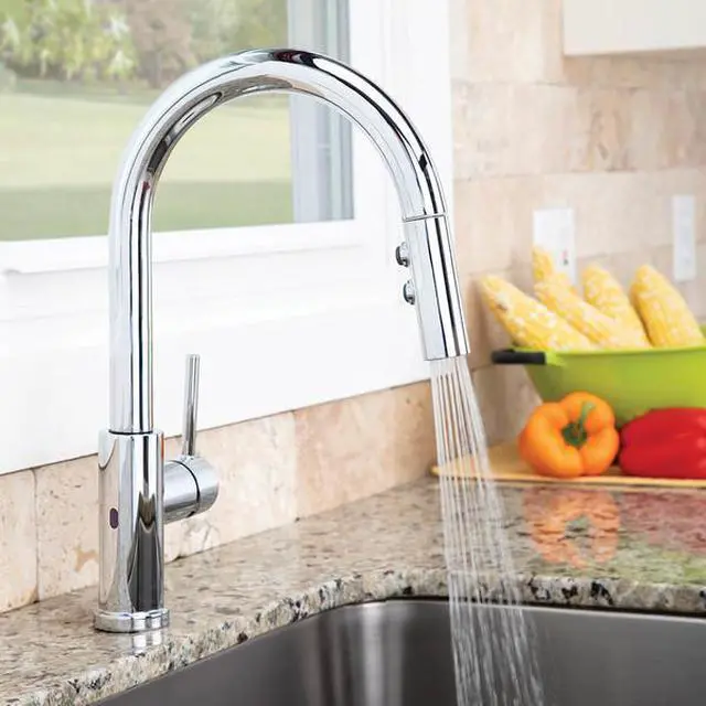 Alt view image 3 of 6 - SPEAKMAN SBS-1042 Neo Sensor Pull Down Kitchen Faucet - PC
