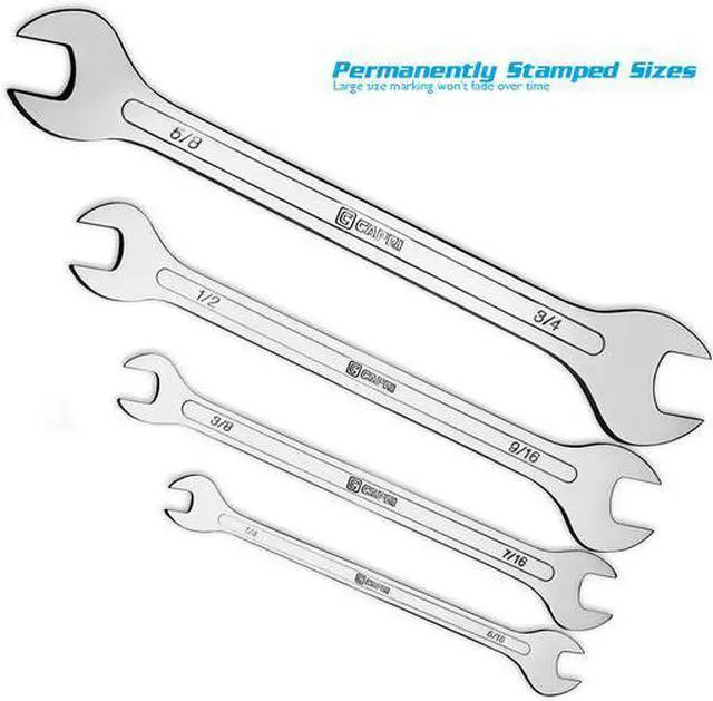 Alt view image 3 of 6 - CAPRI TOOLS 11850-12916 1/2 in x 9/16 in Super-Thin Open End Wrench