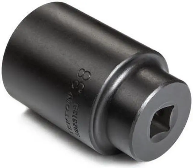 Alt view image 2 of 3 - TEKTON SID23138 1/2 Inch Drive x 38 mm Deep 6-Point Impact Socket