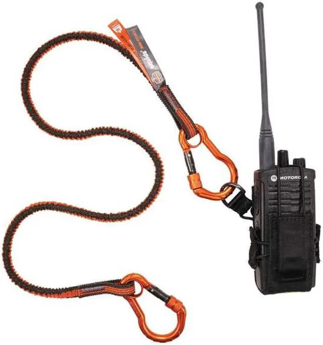 Alt view image 5 of 7 - ERGODYNE 3772L Radio Holster Trap, Black, L