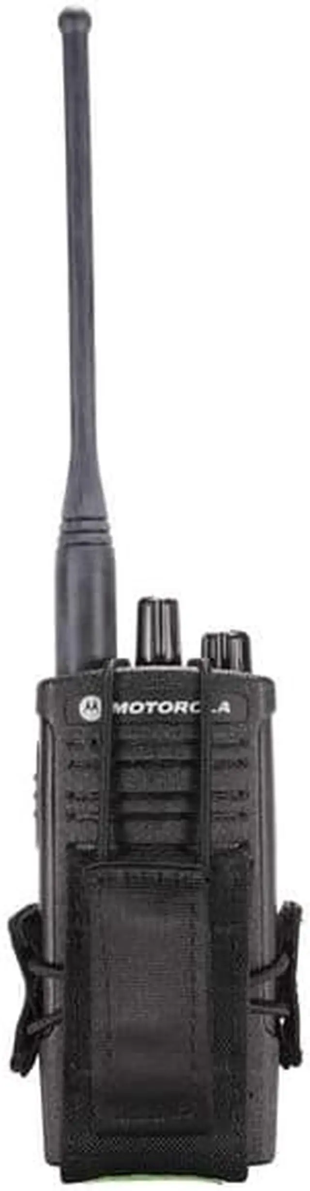 Alt view image 7 of 7 - ERGODYNE 3772L Radio Holster Trap, Black, L