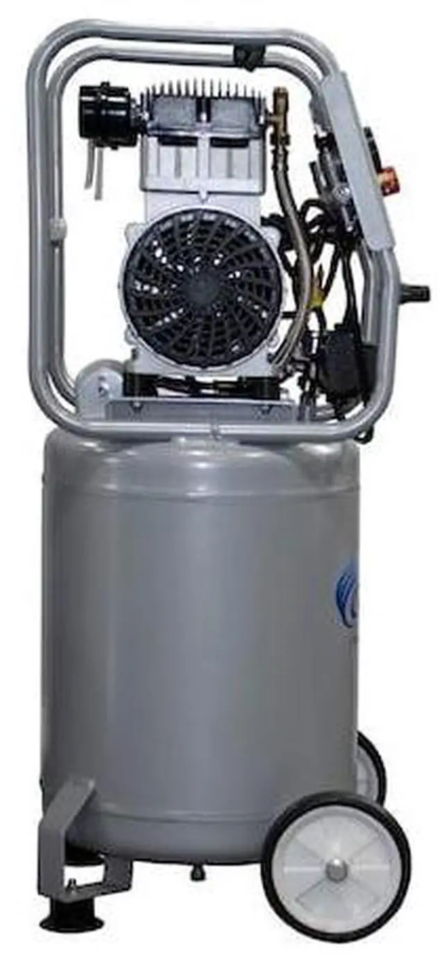 Alt view image 9 of 9 - California Air Tools 10020AC Ultra Quiet  & Oil-Free  2.0 Hp, 10.0 Gal. Aluminum Tank Air Compressor
