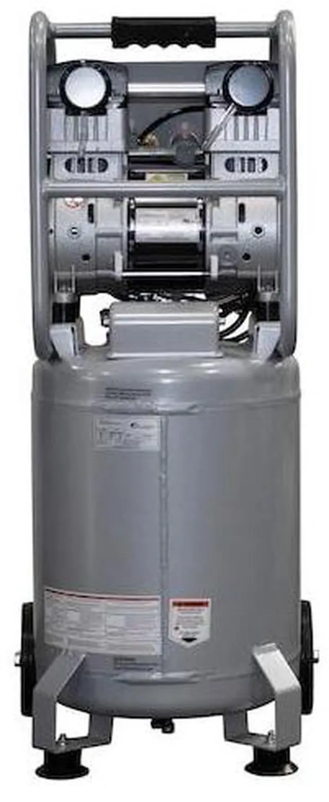 Alt view image 7 of 9 - California Air Tools 10020AC Ultra Quiet  & Oil-Free  2.0 Hp, 10.0 Gal. Aluminum Tank Air Compressor