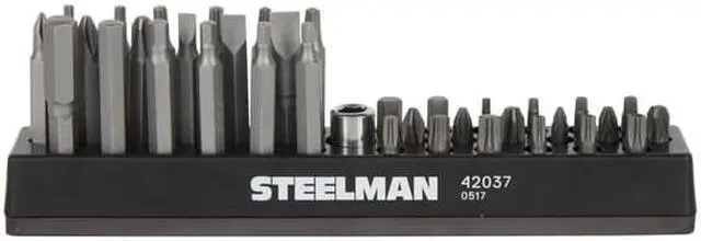 Alt view image 2 of 3 - STEELMAN 42037 1/4" Hex Magnetic Bit Organizer