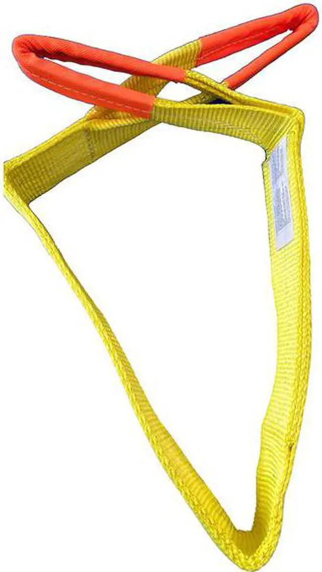 Alt view image 4 of 5 - EVEREST C1134 2" X 10Ft 6400 LBS 2 PLY FLAT EYE-EYE SLING